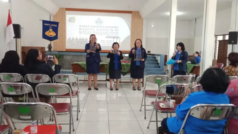 Regenerasi dan Semangat Baru: Elysabeth Pudji Rahayu Kembali Terpilih Pimpin WKRI Ranting Magelang Utara
