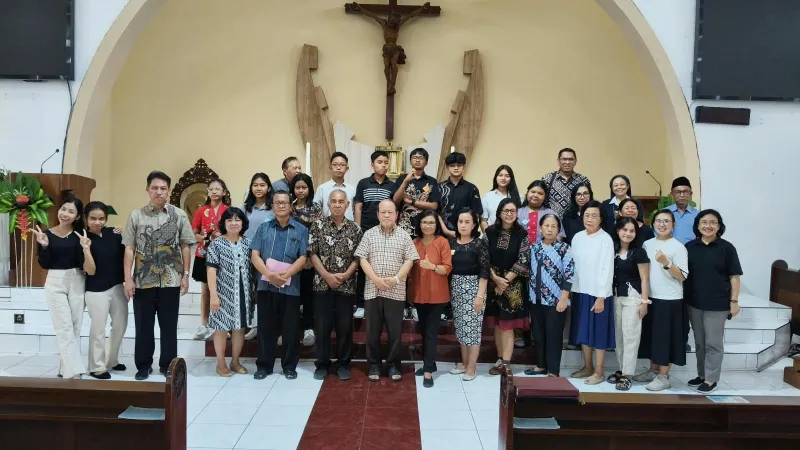 MENGGALI BENIH PEWARTA DI FESTIVAL BKSN PAROKI SANTA MARIA FATIMA